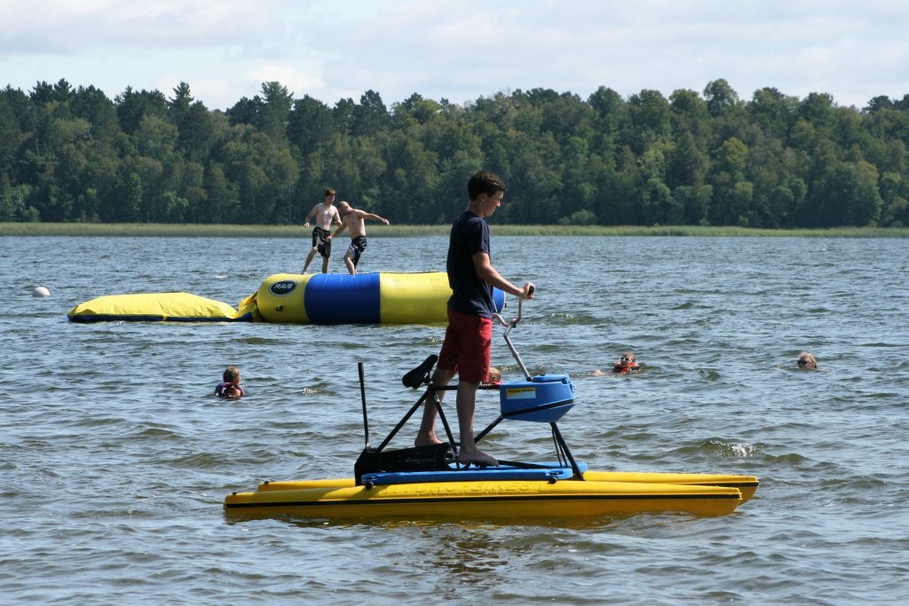 Fun in the lake!